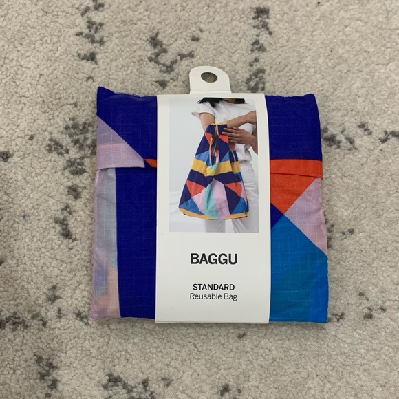 BAGGU Bags Baggu Quilt Block Print Standard Reusable Bag Tote